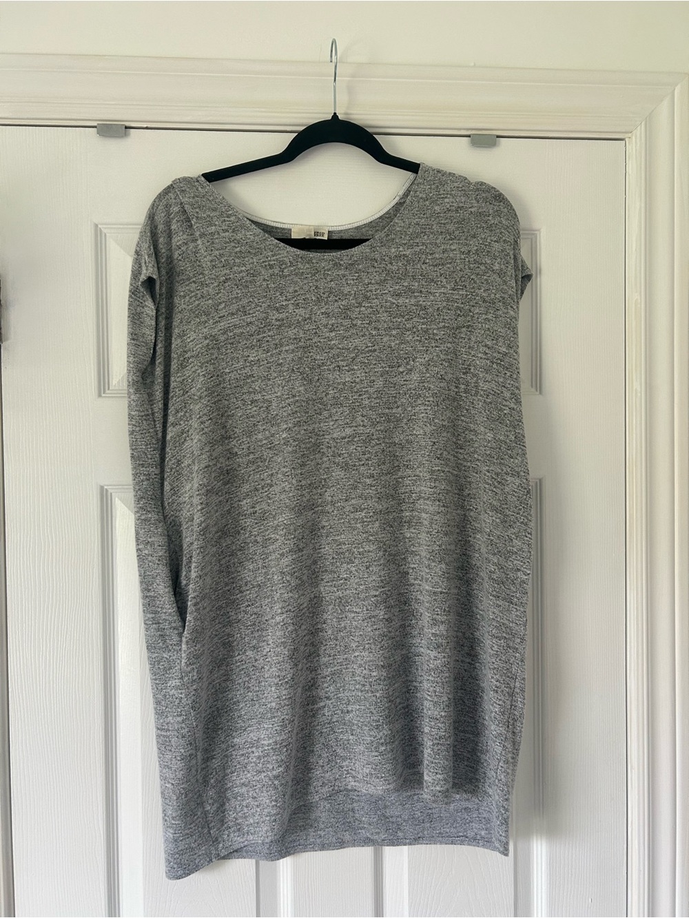 Wilfred Heather Grey Scoop Neck Tunic